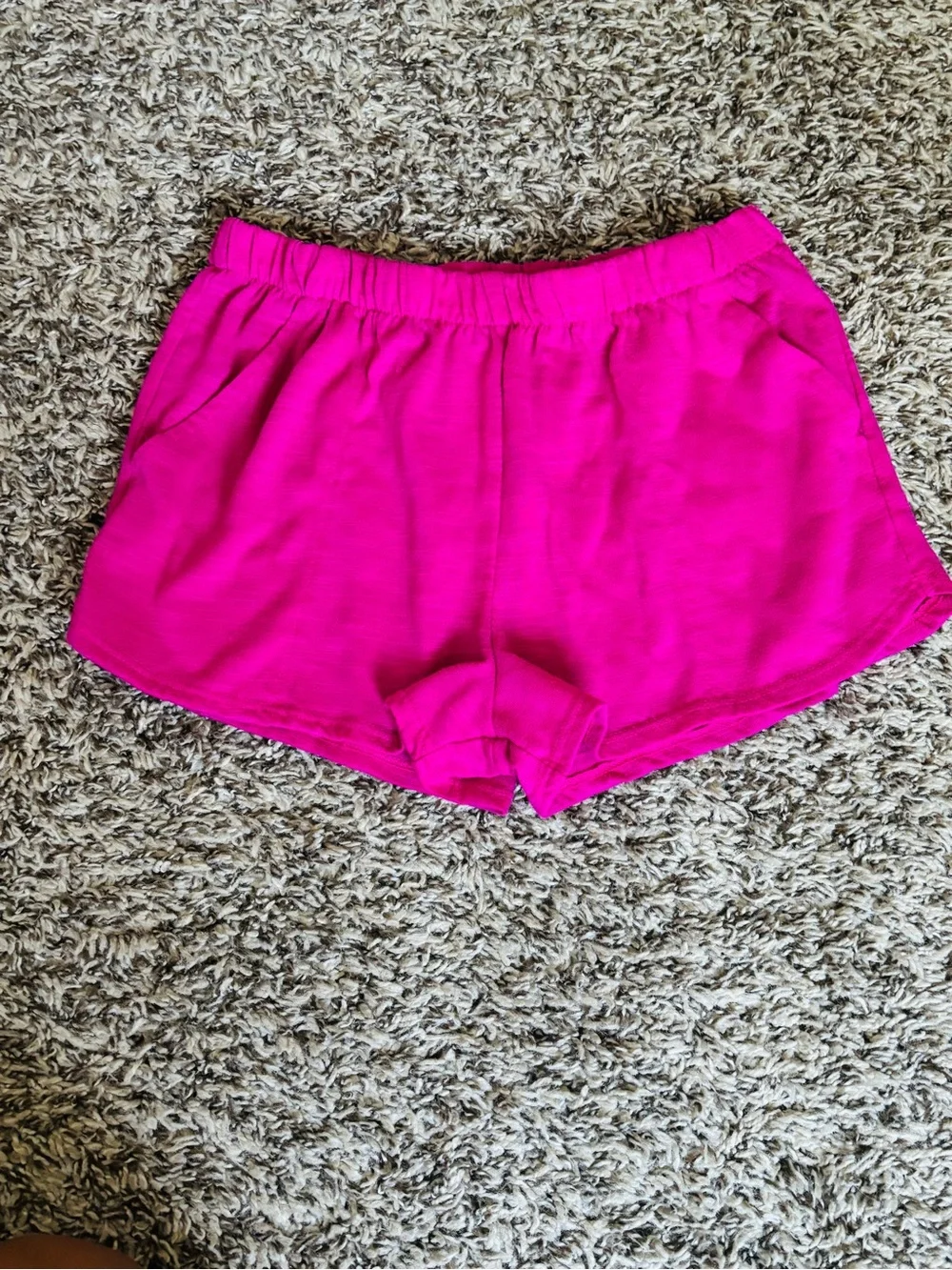 Carter’s Girls Pink & Gray Pajama Shorts Set